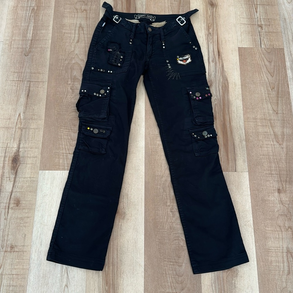 Robin’s Jean Military Black Pant